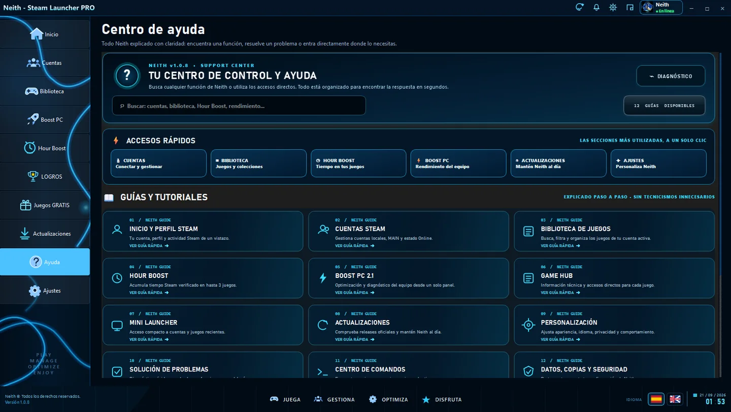Ayuda real de Neith