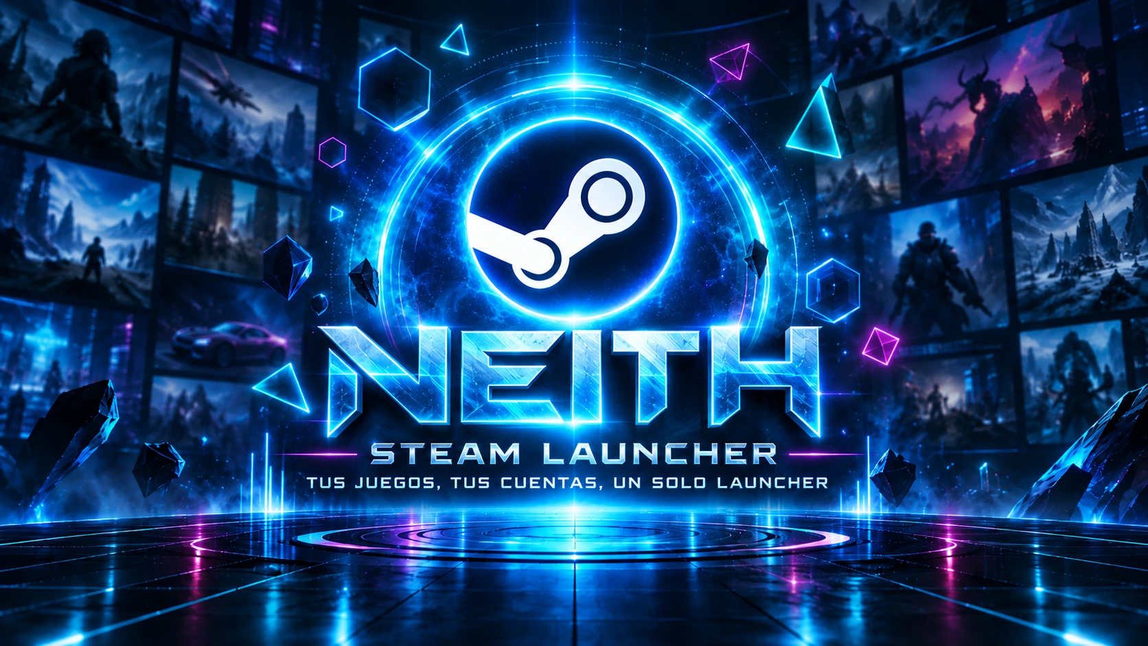 Portada premium de Neith Steam Launcher